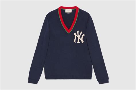 yankees gucci jacket|Gucci ny Yankees capsules.